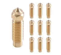 Diheohg Nozzles Kit for Neptune 4 Plus, Replacement 3D Printer 10 Pieces 0.4mm Brass Nozzle Kit for Neptune 4 Plus/Neptune 4 Max