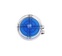 Diheohg Outdoor Golf Level Slope Reading Mark Round Hat Clip Golf Position Mark Blue 1 Piece ABS