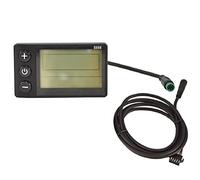 Diheohg S866 Electric Bike LCD Display Panel Meter Display Electric Scooter with Waterproof Socket and Waterproof Line