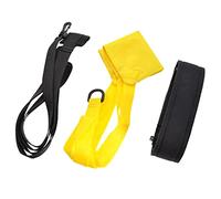 Diheohg Swimming Training Equipment Parachute Waterproof Adjustable Adjustable Swimming Training Belts with Parachute Resist for Children,B