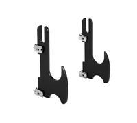 Diheohg Sword Hanger Sword Hook Samurai Sword Holder Wall Mounted Acrylic Two Layers Support All Swords A