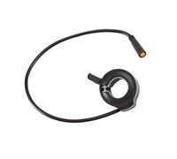 Diheohg Thumb Accelerator for Conversion Kits for Electric Bikes Mid Drive Motor 36V 48V 52V 250W 500W 750W 1000W Waterproof 3 Pin