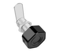 Diheohg Tuya APP Smart Remote Control Fingerprint Cabinet Drawer Safe Mailbox Lock Electric Lock Black L20mm