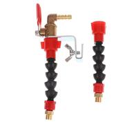 Diheohg Water Spray System Dust Collector Plastic + Brass Anti-Dust Marble Brick Tile Cutter Angle Grinder Cutting Nozzle