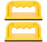 Diheohg Wood Set of 2 Push-Up Cutting Block - Corner Handle Foam Cushion Support Blocks For Cutting On Jointer Table Saw