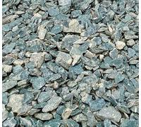 Dihl 20KG Honister Mine Green Slate Chippings, 20 - 30mm | Garden Decorative Aggregate, Plant Pot Topper Stones. Chip Gravel for Driveway, Path, Border, Beds