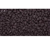 Dihl 2KG Black Coloured Aquarium Tank Pond Gravel, 3mm to 8mm Grain Size, Decorative, Non-Toxic Natural Substrate. For Fish, Aquatic Reptiles, Arthropods, Crustacean and Amphibians. 2 KG, Black