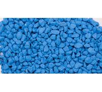 Dihl 2KG Light Blue Coloured Aquarium Tank Pond Gravel, 3mm to 8mm Grain Size, Decorative, Natural Substrate. For Fish, Aquatic Reptiles, Arthropods, Crustacean and Amphibians. 2 KG, Light Blue