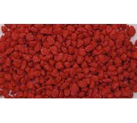 Dihl 4KG Red Coloured Aquarium Tank Pond Gravel, 3mm to 8mm Grain Size, Decorative, Natural Substrate. For Fish, Aquatic Reptiles, Arthropods, Crustacean and Amphibians. 4 KG, Red