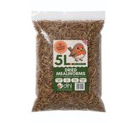 Dihl 5L Premium Dried Mealworms for Wild Birds and Reptiles