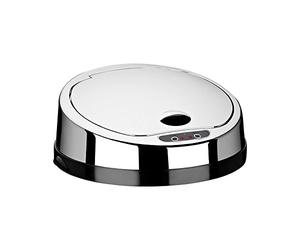 Dihl Replacement Chrome Silver Round Sensor Bin Lid for Dihl & Morphy Richards 30L, 42L, 50L - For Bins with 30 cm Diameter