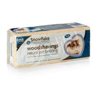 Dihl Snowflake Small Animal Wood Shavings Natural Pet Bedding 1KG, Dust Extracted Premium Pet Bed Substrate, Odour Control, For Rabbit, Hamster, Gerbil, Guinea Pig, Mouse, FSC Approved, Small