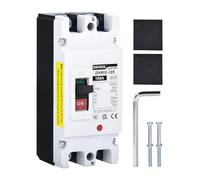 DIHOOL DC Molded Case Circuit Breaker,2 Pole 100 Amp 500VDC/480VAC MCCB,DC Isolator for Solar Panels PV System,Battery
