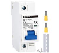 DIHOOL Miniature Circuit Breaker MCB, 1 Pole, 80Amp,230VAC,Type C