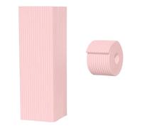 DIHRVTHC Square Basketball Hoop Pole Padding,Waterproof Column Guard for Outdoor/Indoor Sports,Thick Pearl Sponge Wrap, Wear-Resistant Protective Sleeve for Post(Pink,8"*157")