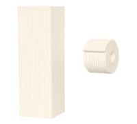 DIHRVTHC Square Basketball Hoop Pole Padding,Waterproof Column Guard for Outdoor/Indoor Sports,Thick Pearl Sponge Wrap, Wear-Resistant Protective Sleeve for Post(Off-white,8"*236”)