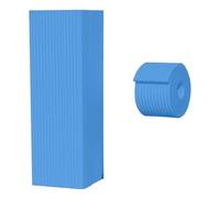 DIHRVTHC Square Basketball Hoop Pole Padding,Waterproof Column Guard for Outdoor/Indoor Sports,Thick Pearl Sponge Wrap, Wear-Resistant Protective Sleeve for Post(Blue,8"*78")