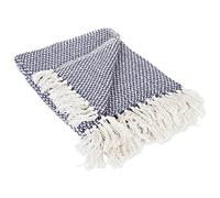 DII 100% Cotton, Basketweave, Nautical Blue, 50x60