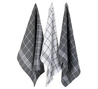 DII 100% Cotton, Machine Washable, Fast Drying and Absorbent, Gray, Kitchen Set