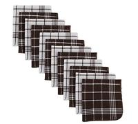 DII 100% Cotton, Mocha, Lot de 12