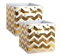 DII (13x13x13 Chevron Gold-Set of 2, 13 x 13 x 13