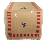 DII 4TH of July Jute Table Runner 14x74, Tablerunner