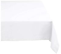 DII 60x84 Rectangular Polyester Tablecloth, White - Perfect for Weddings, Brunch, Catering Events, Dinner Parties, Buffets or Everyday Use