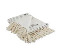 DII Black & Gray Diamond Cut Throw, 50x60 with 2.5" Fringe