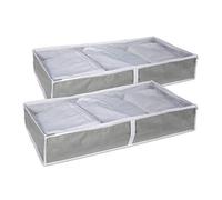 DII Breathable Closet Soft Storage Bag, Chest Size S/2, Gray