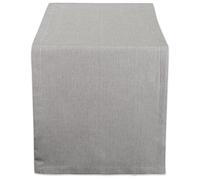DII CAMZ38724 Solid Chambray, Table Runner 14x108, Chambray Gray