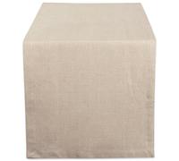DII CAMZ38725 Natural Solid Chambray, Table Runner 14x72, Chambray Natural