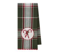 DII Christmas Holiday Designs Embellished Collection Kitchen Dish Towel, 18x28 inches (Candy Cane)
