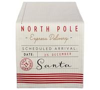 DII Decor, Cotton, Santa's Workshop, Table Runner, 14x72