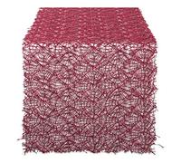 DII Decorative Metallic Sequin Table Runner for Wedding, Holidays, Occasions, and Everyday Décor, 16x120, Red