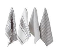DII Everyday Collection Gourmet Kitchen Set, Cotton, Granite, Dishtowels, 4