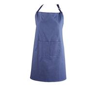 DII Kitchen Collection, Cotton, French Blue, Plus Size Apron