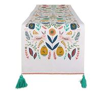 DII Kitchen Textiles, Cotton, Easter Garden, Table Runner, 14x108