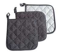 DII Machine Washable, Heat Resistant, Mineral Gray, 7 x 7 Inches