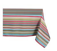 DII Multi Use Machine Washable Striped, Polyester, Summer Print, Tablecloth, 60x84