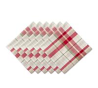 DII Orchard Plaid Napkin Set/6, 20" x 20" (Set of 6)