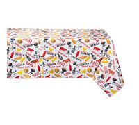 DII Outdoor Tabletop Collection, Stain Resistant & Waterproof, 60x120 w/Zipper, Barbeque