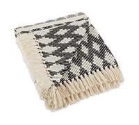 DII Picnic, BBQ, Camping, Beach, Cotton, Black & Gray, 50x60