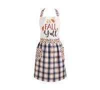 DII Printed Apron, Fabric, It's Fall Y'all, 40 x 31