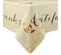 DII Rustic Autumn Leaves Kitchen Collection Thanksgiving & Autumn Table Decoration Tablecloth 60 x 120 cm