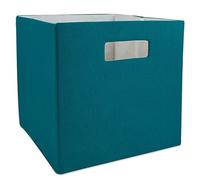 DII Solid, Lightweight and Durable, 100% Polyester, Teal, Small Square, 11x11x11