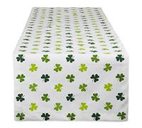 DII St. Patrick's Day Collection Tabletop, Table Runner, 14x72, Shamrock Shake