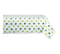 DII St. Patrick's Day Collection Tabletop, Tablecloth, 60x84, Shamrock Shake