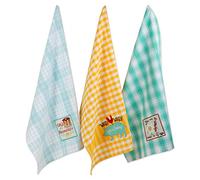 DII Summer Dishtowel Set, Cotton, Rise & Shine, 18x28