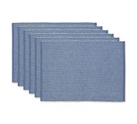 DII Tabletop, Cotton, Stonewash Blue, Placemat Set