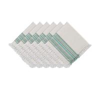 DII Tabletop, Cotton, Teal, 20" x 20" (Set of 6)